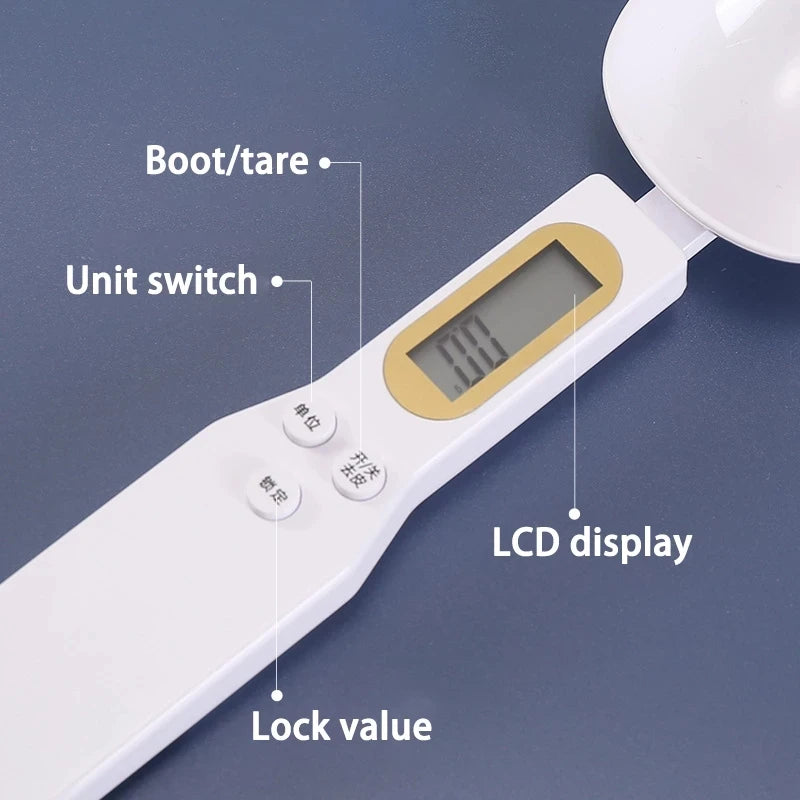 Mini Digital Spoon Scale – 0.1-500g LCD